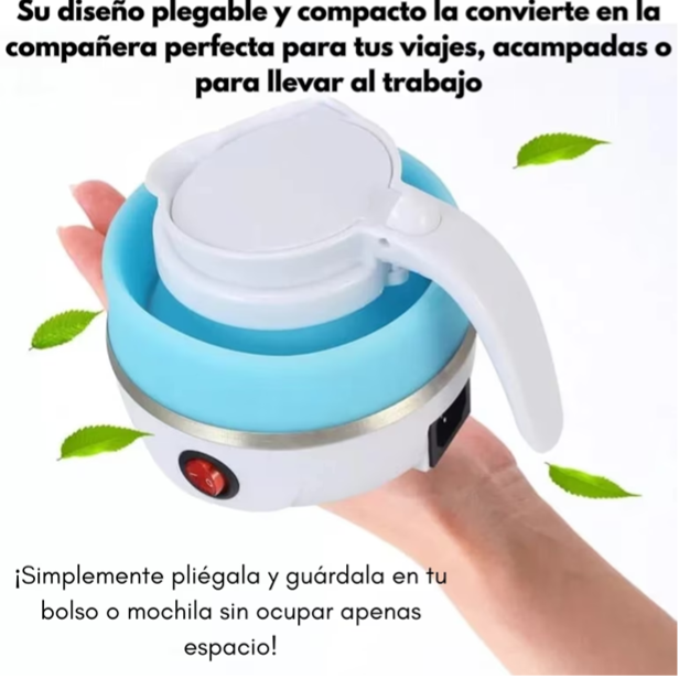 Hervidor Eléctrico Portátil Mini Plegable