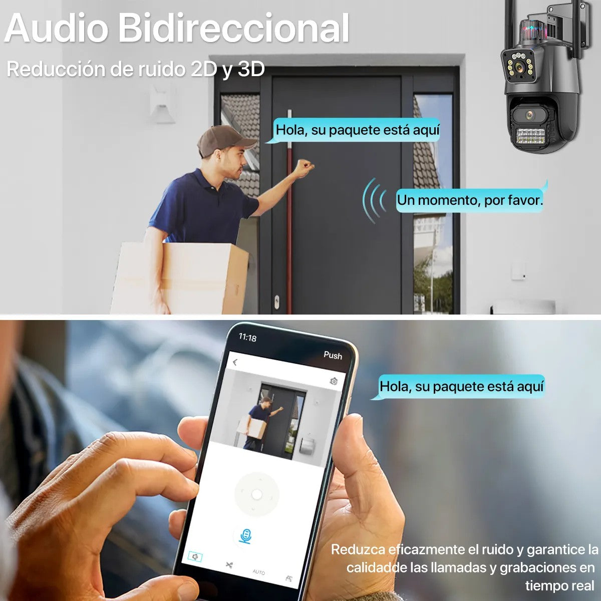 CAMARA DE SEGURIDAD IP WIFI