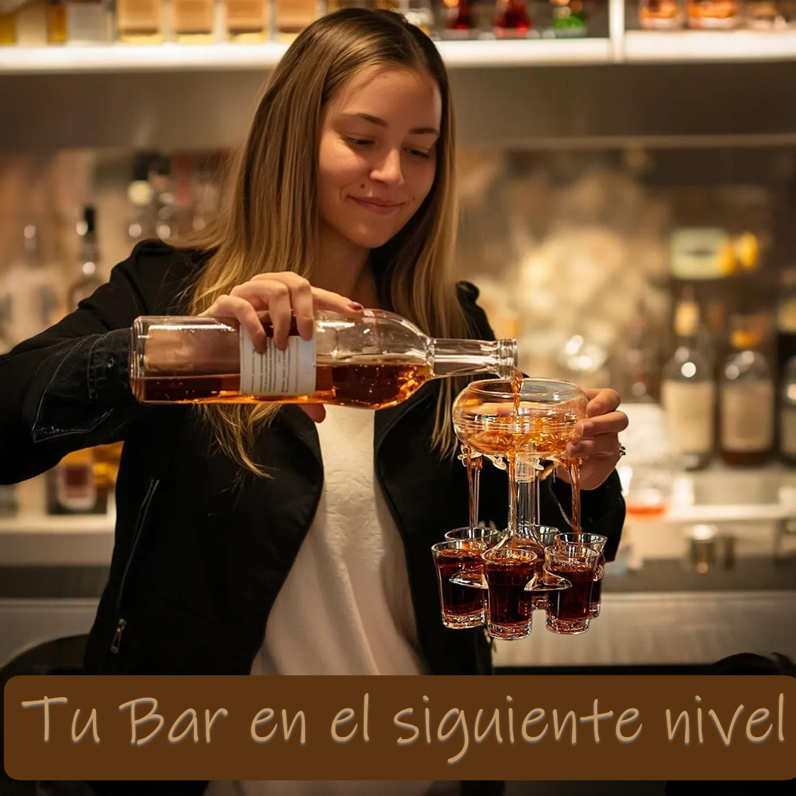 Dispensador de 6 Chupitos Mágico