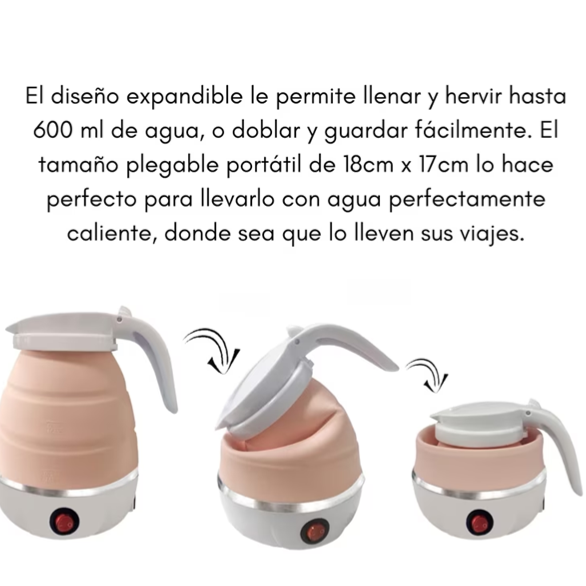 Hervidor Eléctrico Portátil Mini Plegable